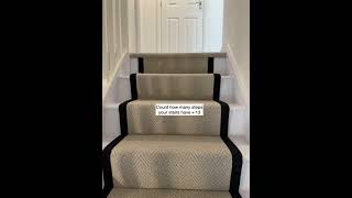 Measuring for a stair runner [upl. by Niwdla487]