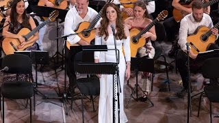 Recuerdos de la Alhambra F Tárrega  100 Guitars ft V Zacharopoulou live Herodion 16916 [upl. by Aikcir]