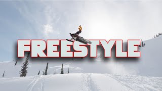 Backcountry Freestyle Mountain Snowmobiling [upl. by Ycnej]