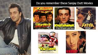 5 Sanjay Dutt Movies where he uplifted average movies with his strong and adorable screen presence [upl. by Ramled]