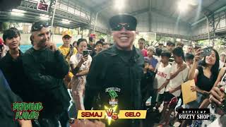 SEMAJ VS GELO BERDENG KAHOY RAP BATTLE [upl. by Ayamat682]