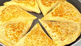 VOICI UNE BONNE RECETTE DE CRÊPES SALÉES À PREPARER PLIAGE SAMOUSSA PÂTE À CRÊPES FACILE AU BLINDER [upl. by Dyun]