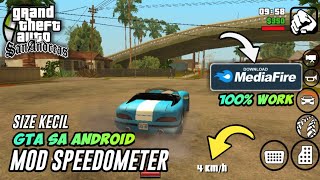 MOD SPEEDOMETER GTA SA ANDROID [upl. by Acired]