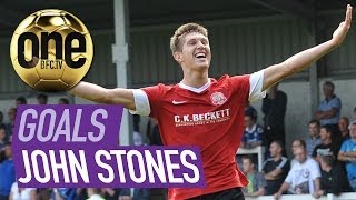 Player Firsts  John Stones First Goal [upl. by Cosette]