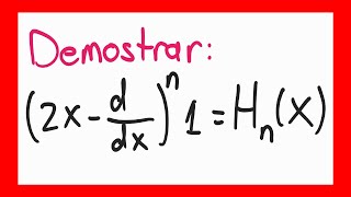 Fórmula de Rodrigues ALTERNA  Métodos Matemáticos  Polinomios de Hermite  Propiedad [upl. by Wagoner920]