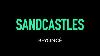 Beyoncé  Sandcastles Karaoke Instrumental Lyrics On Screen LEMONADE [upl. by Abra]