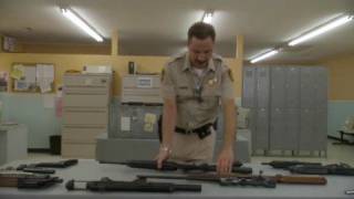 Little Britain USA Sheriff gun lesson [upl. by Truda621]