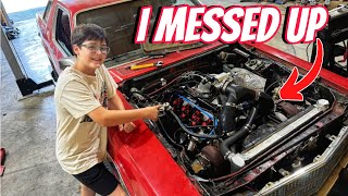 I Installed Something Wrong on my Big Block Twin Turbo Fairmont [upl. by Newby]