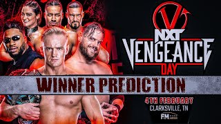 WWE NXT Vengeance Day 2024  Winners Prediction HD  Wrestle Freakin [upl. by Eadahs]