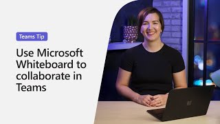 Using Microsoft Whiteboard to collaborate in Microsoft Teams [upl. by Hamel]