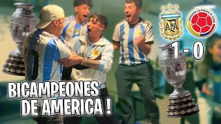 ARGENTINA vs COLOMBIA  REACCION de la FINAL COPA AMERICA 2024 [upl. by Ahtabat]