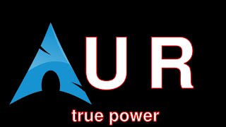 Take Arch Linux To The Next Level Using the AUR [upl. by Siduhey941]