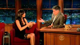 Daniela Ruah on Craig Ferguson LATE LATE SHOW 01052012 WITH CAPTIONS [upl. by Carolynn]