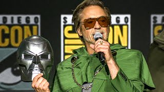 Robert Downey Jr Returns as Doctor Doom  AVENGERS 5 DOOMSDAY Marvel ComicCon 2024 Panel [upl. by Doreg]