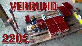 220€ Feuerwerk Verbund  Aufbau amp Zündung  FireworksandBalloons [upl. by Desta]