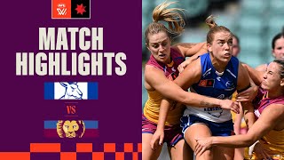 North Melbourne v Brisbane Highlights  Round 4 2023  AFLW [upl. by Ydeh746]