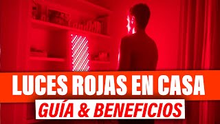 Terapia de LUZ ROJA e Infrarroja TLR ¿Qué es 💎 Beneficios de luz roja en casa [upl. by Drummond145]