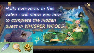 DRACONIA SAGA WHISPER WOODS SECRET QUEST  HIDDEN ITEMS  ENG VER [upl. by Stannfield]