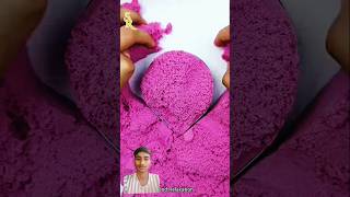 Sand art relaxing 😎😌😌 satisfying kineticsandcutting sandart china art satisfying kineticsand [upl. by Idroj]