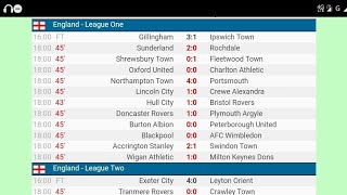 TODAYS FOOTBALL RESULTS LIVE Now  FROM LIVESCORE [upl. by Supat]