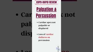 COPD Classical Clinical Findings of COPD COPD Clinical Features [upl. by Jayne]