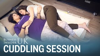 Professional cuddling is a real business – heres why people do it [upl. by Ataynek]