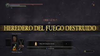 Dark Souls 3Champion Gundyr boss fight dex build [upl. by Mairam732]