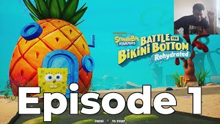 Playing SpongeBob SquarePants Battle for Bikini Bottom  Rehydrated Part 1 [upl. by Esiouqrut928]