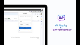 AI Reply amp Text Enhancer  Chrome Extension [upl. by Varipapa]