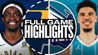 PACERS at HORNETS  FULL GAME HIGHLIGHTS  November 8 2024 [upl. by Aramat]