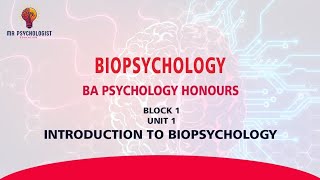 BPCC102 Biopsychology  UNIT  1 Introduction to Biopsychology  IGNOU MALAYALAM [upl. by Kask]