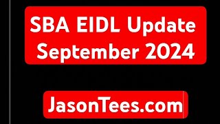 SBA Loan Update September 2024 [upl. by Waylan617]