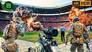 STADIUM ATTACK  Realistic Ultra Graphics Gameplay 4K 60FPS Call Of Duty Modern Warfare III xbox [upl. by Furnary378]