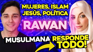 MUSULMANA RESPONDE TODO sobre ISLAM MUJERES y más ☪️🧕🏻Charla con RAWAN 🕋 [upl. by Ellenid]