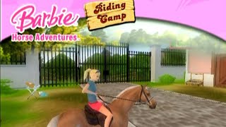 Barbie Horse Adventures Riding Camp PS2  Gameplay No Commentary [upl. by Euqinobe]