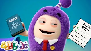 ODDBODS  Making A Checklist for 2021  Cartoons For Children [upl. by Natehc509]