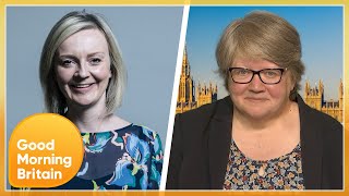 MP Therese Coffey Explains Why Shes Backing Liz Truss To Be The Next Prime Minister  GMB [upl. by Araed]