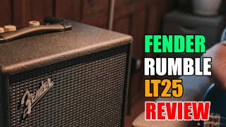 Fender Rumble LT25 Bass Amp Powerful Portable Affordable [upl. by Amoreta]