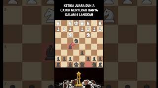 KETIKA JUARA DUNIA CATUR MAIN SEPERTI BAPAKBAPAK POS RONDA shorts chess catur [upl. by Wendye]