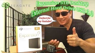 Seagate Expansion 5TB Desktop External Hard Drive USB 30 [upl. by Sherj]