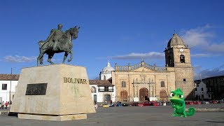 TUNJA COLOMBIA  CAMINANDO POR EL CENTRO DE LA CIUDAD [upl. by Arodal]