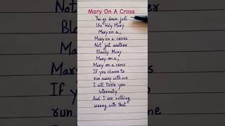 Ghost  Mary On A Cross lyrics ghost shorts [upl. by Adianes]