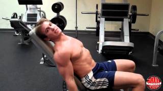 How To Seated Incline Dumbbell Bicep Curl [upl. by Aterg895]