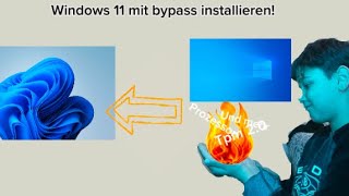 windows 11 mit bypass auf alle geräte installierenauch alte kartoffeln [upl. by Nitfa]