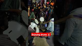 Nindu punami vela drums performance music teenmar dance shortsviral ytshorts trend subscribe [upl. by Aeikan]