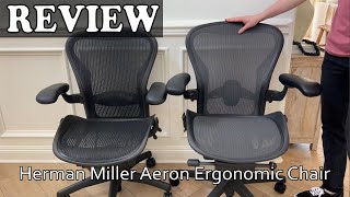 Herman Miller Aeron Ergonomic Chair Review  After 5 Years [upl. by Anigger]