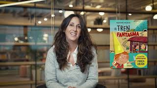 María Oruña nos habla de su primer libro infantil El tren fantasma 🚂👻 [upl. by Akcinat]