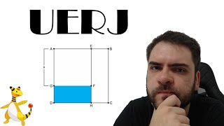 UERJ2022 A figura a seguir representa um quadrado ABCD de lado igual a 5 cm Nele observase o [upl. by Rannug]