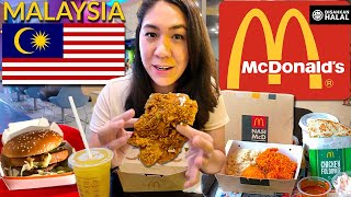 Weirdest MALAYSIAN McDonalds Items in Kuala Lumpur Foreigners React [upl. by Keven]