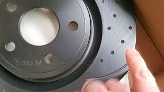 2021 Dodge Durango RT Tow N Go Rotors amp Pads upgrade from Brembo Slotted amp Dimpled  unboxing [upl. by Akinat997]